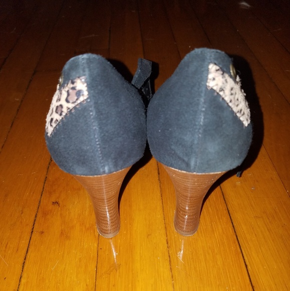 Leopard print heels - Picture 3 of 4